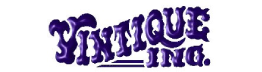 A purple logo for antique it